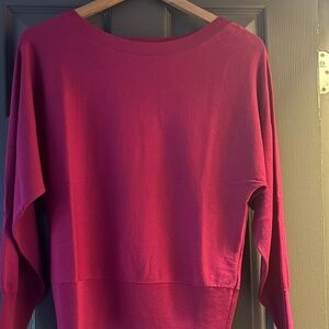 Inc sweater fuchsia NWT